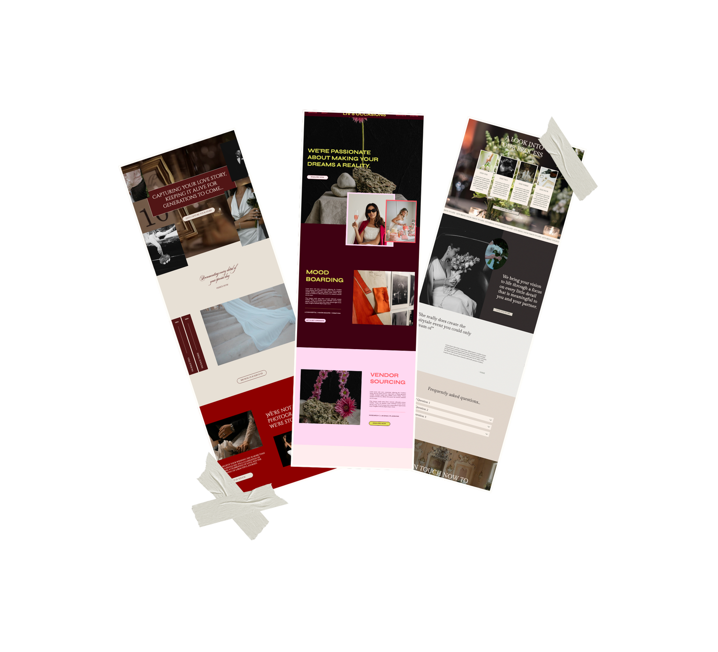 The Aisle Ready Website Package