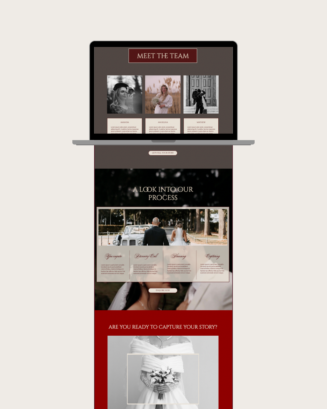 The Memory Maker Template