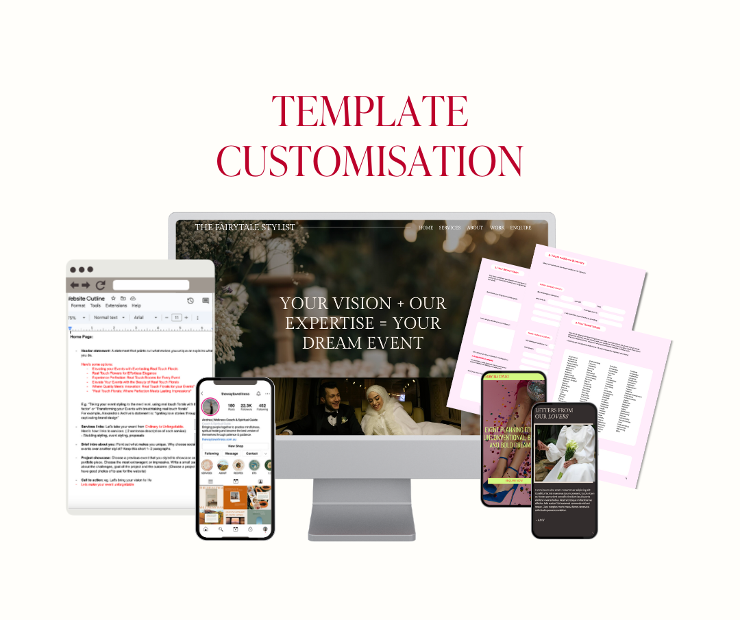 Semi custom website