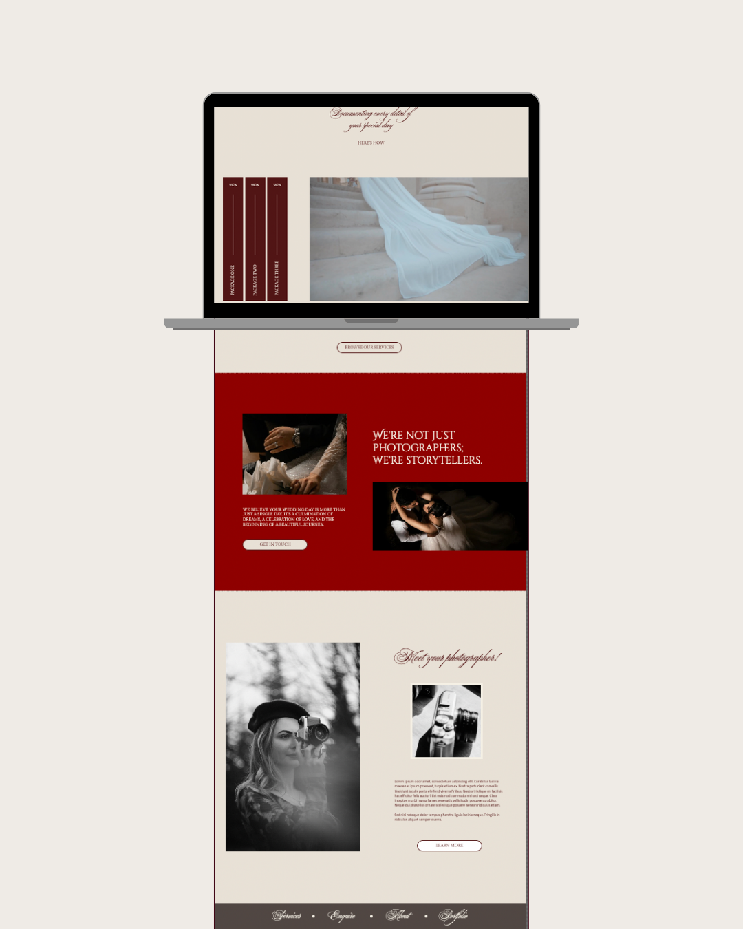 The Memory Maker Template