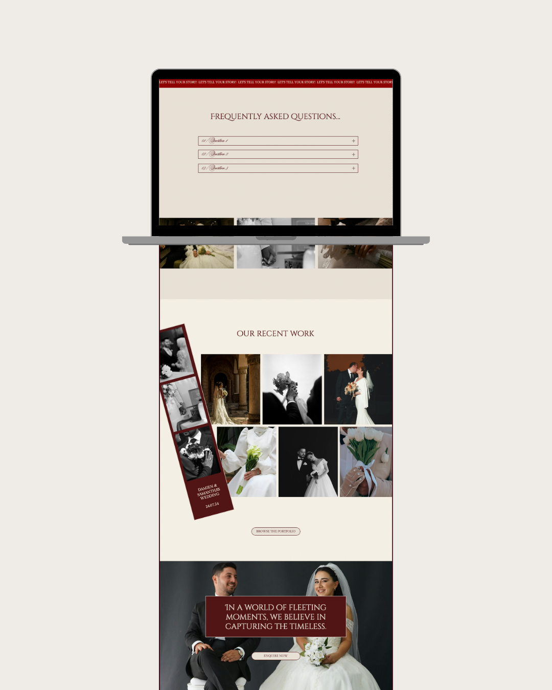 The Memory Maker Template