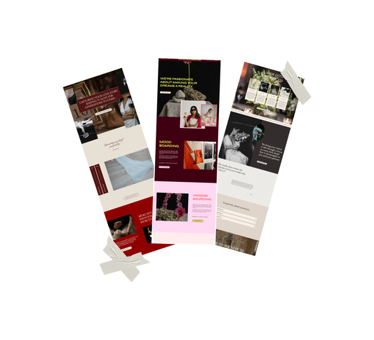 The Aisle Ready Website Package